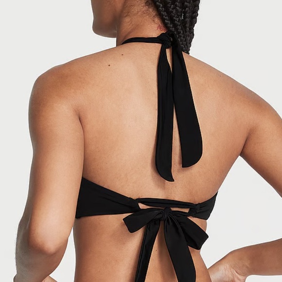 VICTORIA'S SECRET  Twist Multiway Halter Bikini Top Size XL NWT Purple Orange - Picture 2 of 5